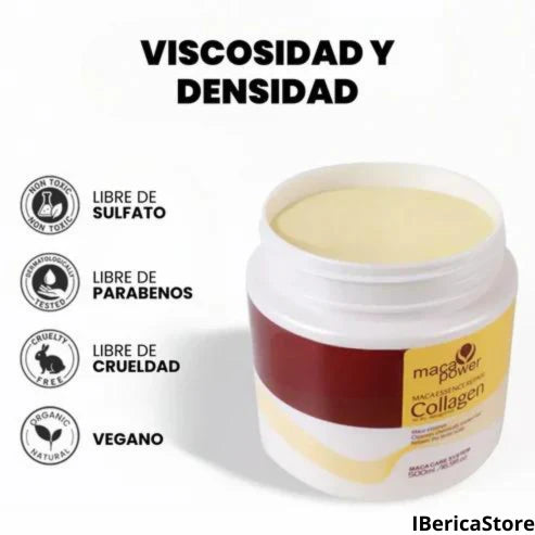 Karseell® - Tratamiento Capilar de Colágeno y Keratina [500ml] | Mascarilla Nutritiva Intensiva